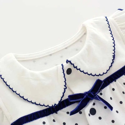 Baby jumpsuit summer newborn pure cotton flying sleeve harem newborn baby girl clothes thin women's summer clothing