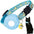 Apple Tag Pet Collar with AirTag Holder & Moon Ornament for Kitten Collar Girl Boy Cats, Small Dog Collar Kitten Accessories