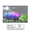 LED Aquarium Spotlight Saving Power But High Brightness Seven Gradient Night Light Various Angles Exposure USB Waterproof Diving