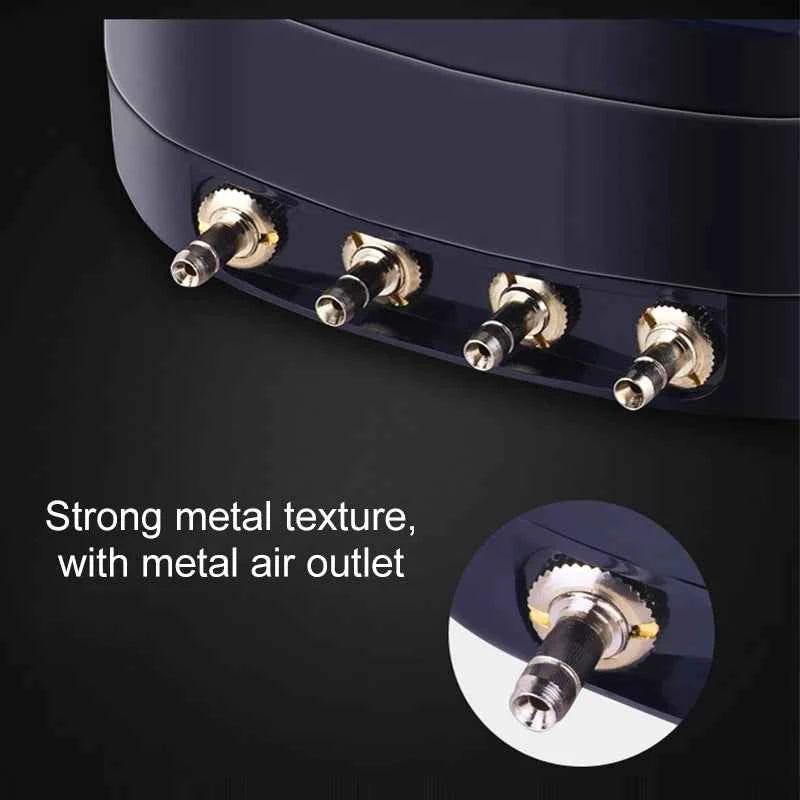 SOBO Silent Aquarium Oxygen Air Pump Fish Tank Adjustable Air Volume High Power Oxygenator Air Compressor Aerator 220v