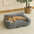 KEMORELA 1PC Striped Cat Sofa Bed Soft Polyester Pet Bed Breathable for All Seasons Suitable for Small to Medium Catsor Sleeping - Play Paws Toys