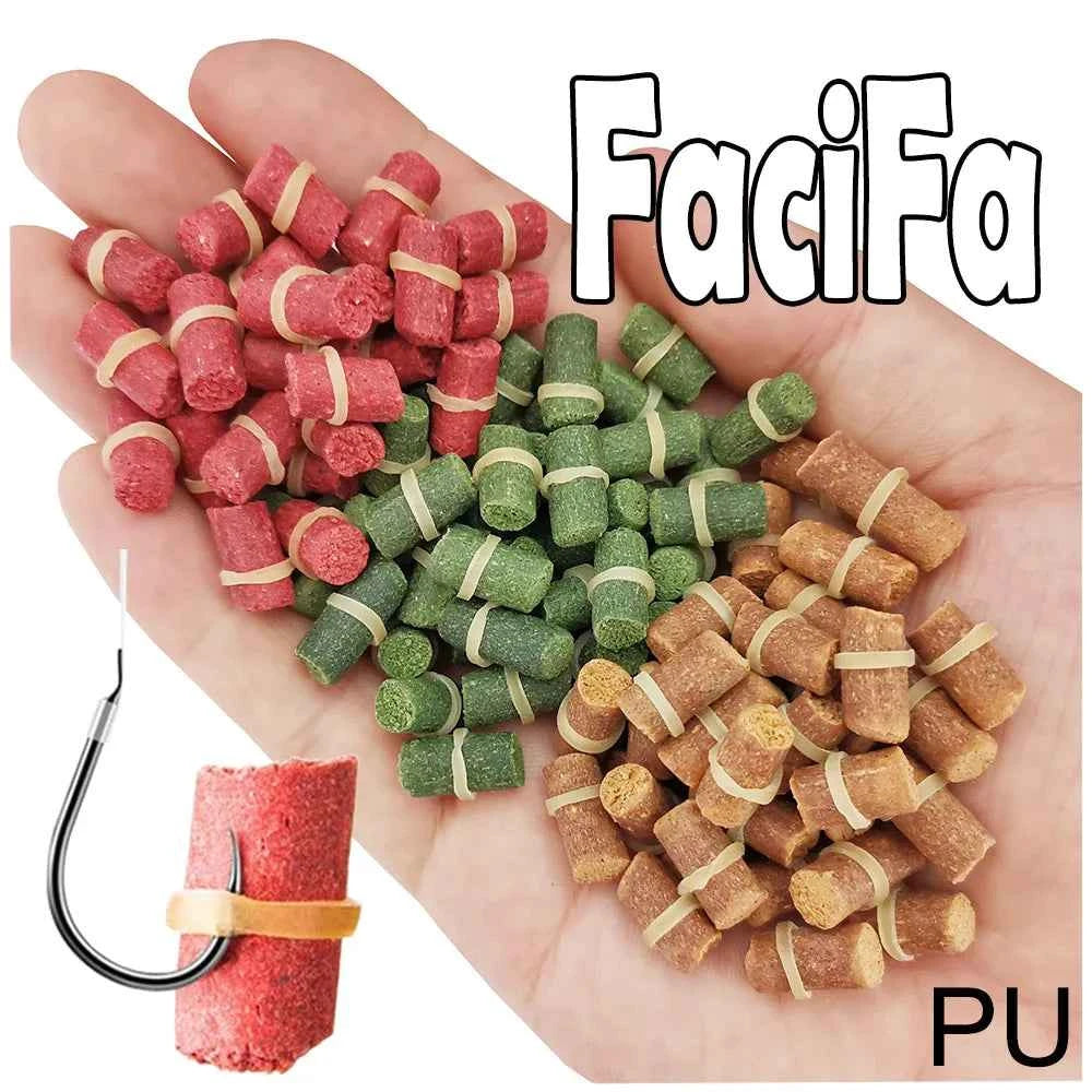 100 or 50 pcs Carp Fishing Food Bait Grass Carp Hook Up Bait Crucian Fishing Bait Lure Formula Insect Particle Boilie Pellets