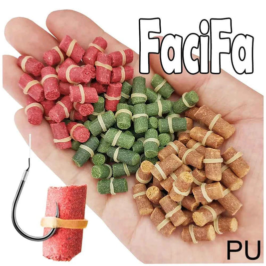 100 or 50 pcs Carp Fishing Food Bait Grass Carp Hook Up Bait Crucian Fishing Bait Lure Formula Insect Particle Boilie Pellets