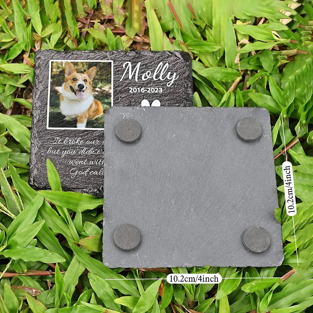Custom Pet Memorial Stones Pet Grave Stones Personalized Dog Memorial Gifts for Loss Memorials & Funerary Support Dropshipping