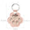Pet Hair Commemorative Keychain Pu Leather Cat And Dog Fur Souvenir Keychain Dog Paw Pendant Pet Hair Storage Pendant Decoration