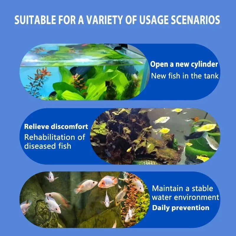 300ml Nitrifying Bacteria Liquid Fish Tank Water Purifier Aquarium Fish Farming Medicine Supplies Fishbowl Water Treatment