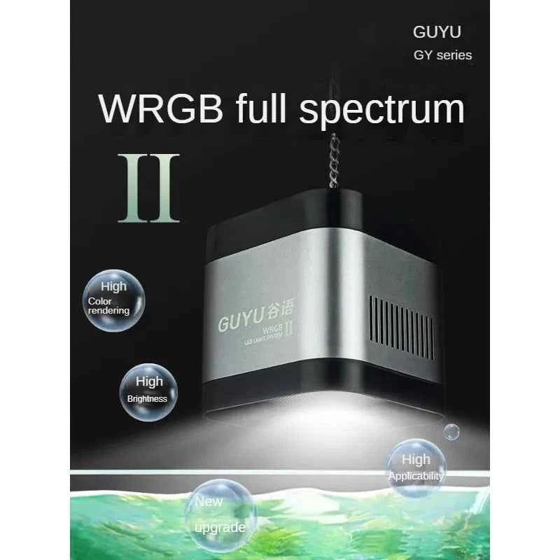 New Aquarium LED Water Grass Lamp WRGB Full Spectrum Explosive Algae Downlight for Native Stream Fish Tank 8500K 25/35/65W