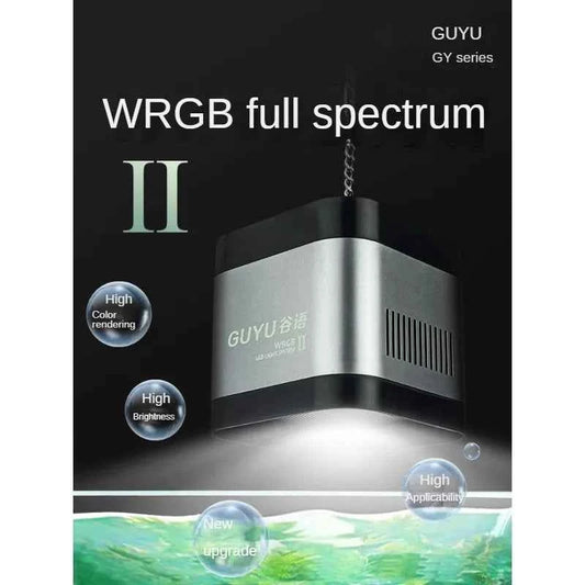 New Aquarium LED Water Grass Lamp WRGB Full Spectrum Explosive Algae Downlight for Native Stream Fish Tank 8500K 25/35/65W