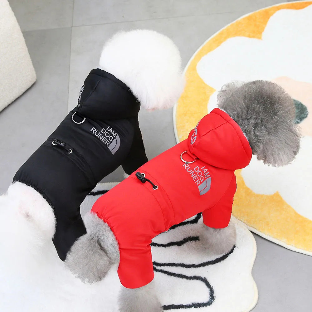 Waterproof Small Dogs Coats for Puppy Windproof Warm Full Body Coat for Doggies Pet Cat Puppy Winter Clothes Outdoor Snow Jacket