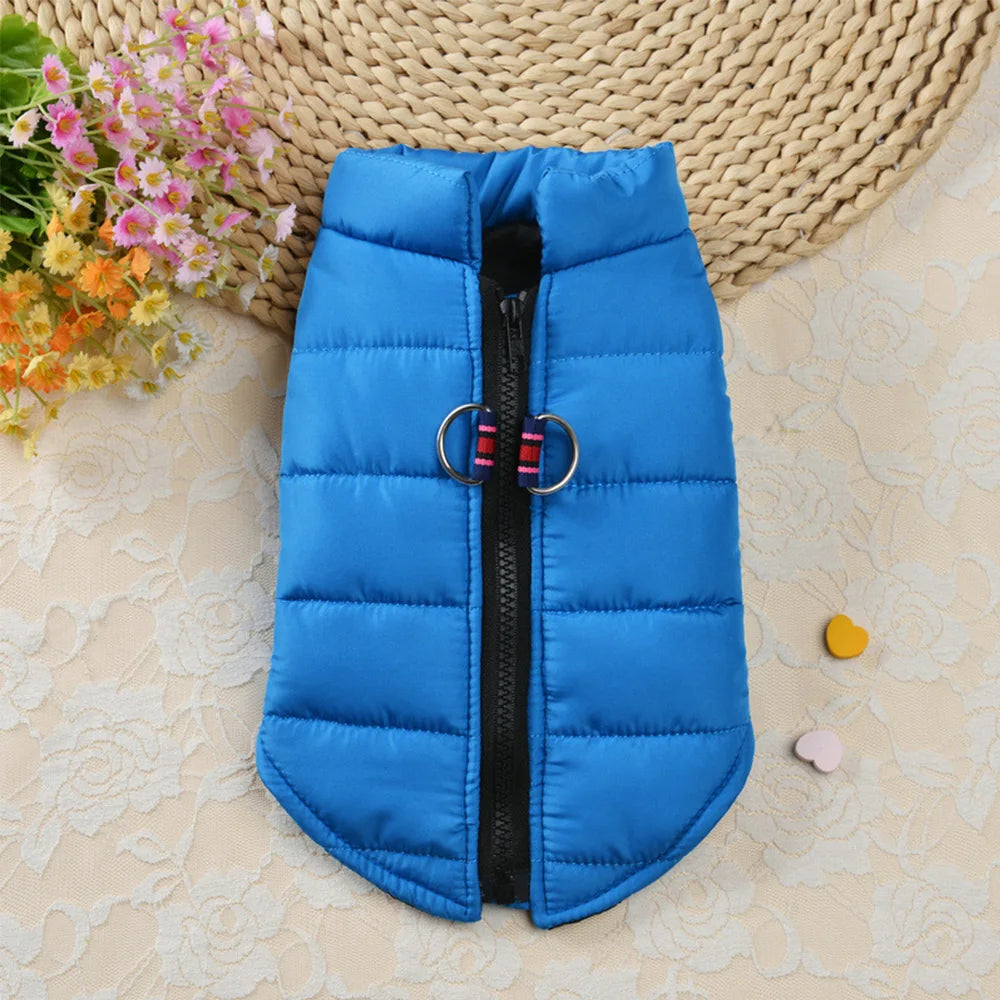 Winter Dog Jacket Vest Warm Pet Clothes Puppy Coat For Small Medium Dogs Cats Outfit Chihuahua French Bulldog Clothing Perro