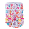 Washable Female Dog Diaper Sanitary Short Panties Pet Physiological Pants Dog Clothes Cartoon Print Underwear Briefs Pet Product