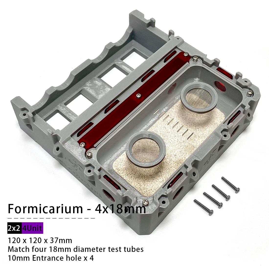 【Lego】Expandable Modular Formicarium Ant Farm Nest for Ant Keeper Starter New Queen Large Anthill Keeping Kit Test Tube