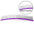 19cm Pet Curved Comb Stainless Combs Professional Pet Grooming Comb Dense Sparse Teeth Dog Cat Cleaning Brush Open Knot Combmb