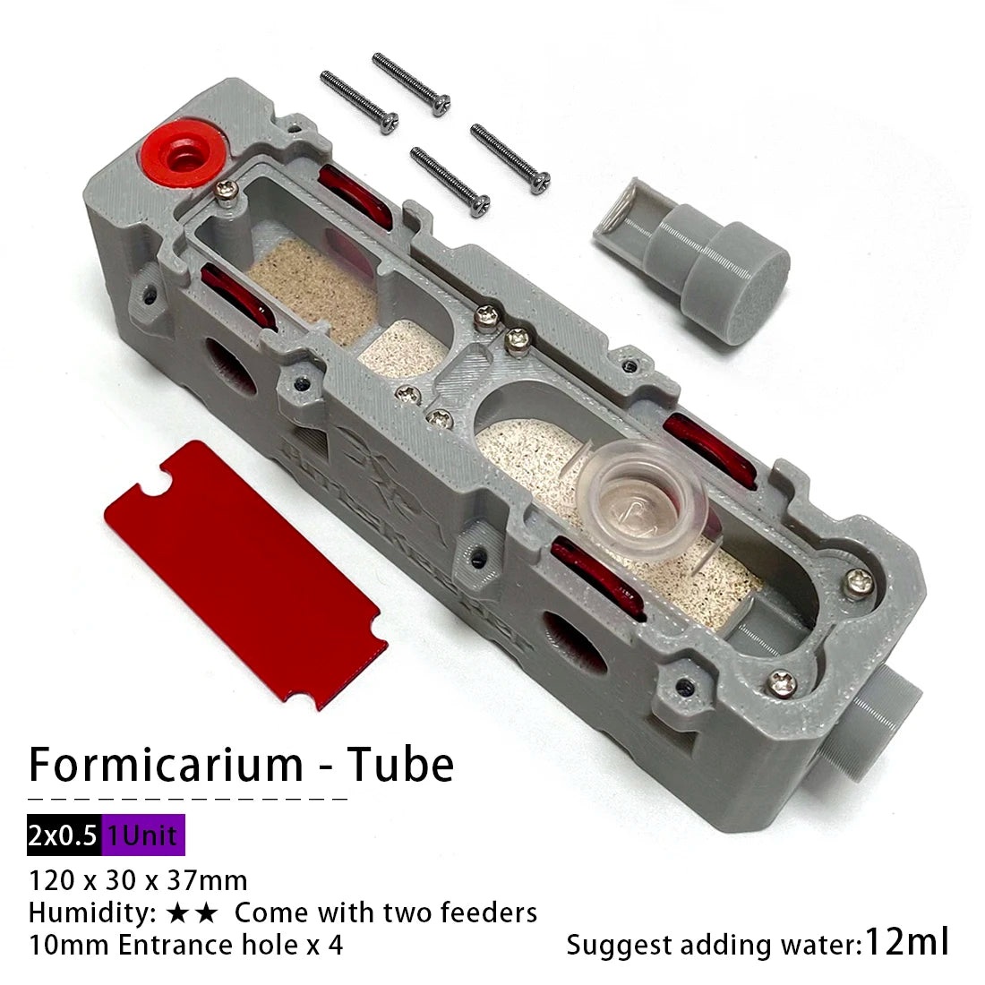 【Lego】Expandable Modular Formicarium Ant Farm Nest for Ant Keeper Starter New Queen Large Anthill Keeping Kit Test Tube