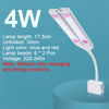 Super Bright Clip Lamp LED Aquarium Light for Aquatic Plant Grow Fish Tank Full Spectrum Timing Lamp 220-240V 30~70CM 4W 8W 13W