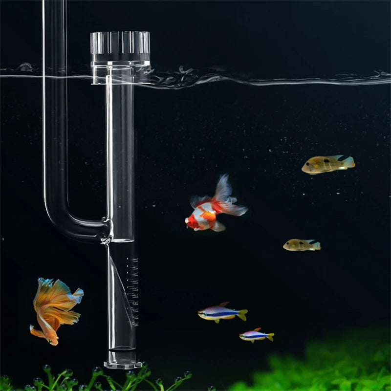 Aquarium ADA Style 13mm 17mm Glass Lily Pipe Inflow Outflow Tube The Glass Inlet Outlet Water Pipe for Fish Tank filter 12/16mm