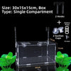 1PC Small Fry Aquarium Isolation Box Hatchery Divider Spawning Hatching Fish Breeding Box with Hook Acrylic Hydroponic Plant Box
