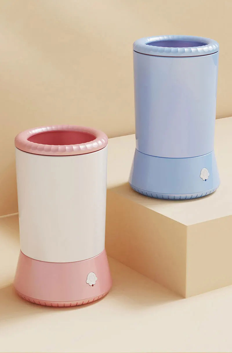 Electric Pet Paw Washer Cup Portable Dog Paw Cleaner Portable Foot Washer Cup Comfortable Foot Cleaning Machine Dog Brushes For