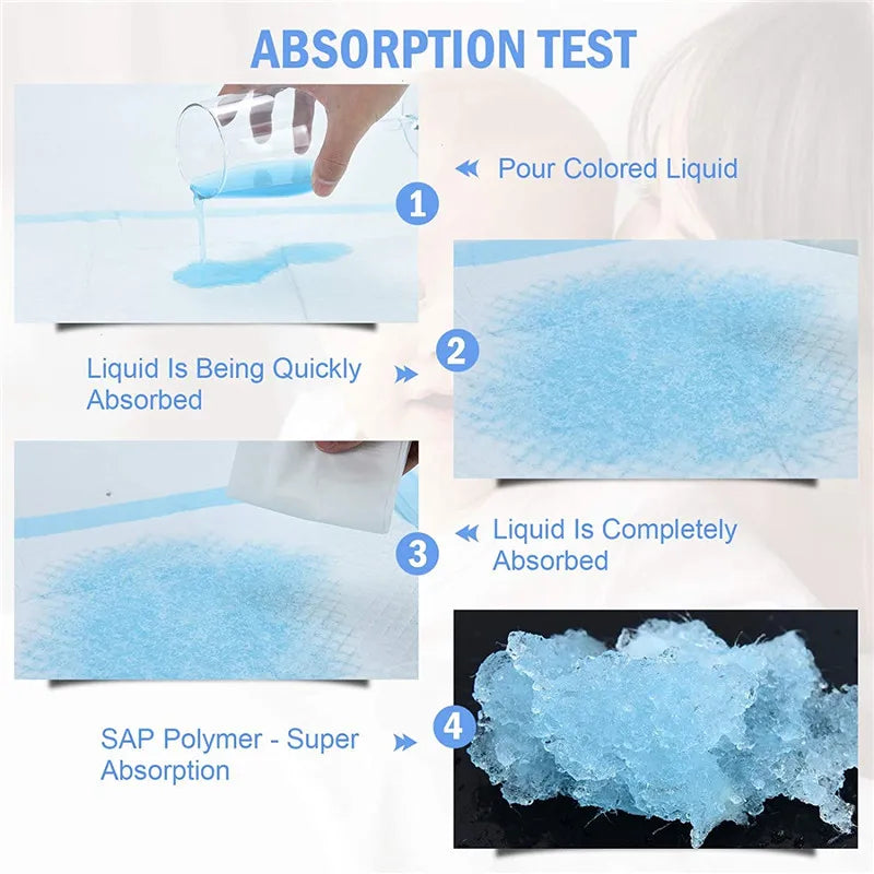 Diapers For Dogs Pet Disposable Nappy Mat Dog Diapers Absorbent Disposable Diapers Absorbent Pet Toilet Cat Disposable Nappy Mat