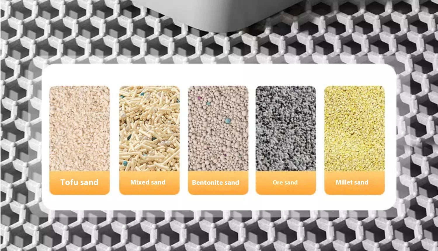 Extra Large Cat Litter Mat Heavy Duty Waterproof 2 Layer Non Slip Washable Pet Floor Protector Litter Box Sand Stopper - Play Paws Toys