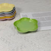 5.5'' Cat Feeding Flower Shaped Ceramic Disc Extra Wide Raised Cats Food Bowl  Anti-vomiting Cat Feeder Pet Delicate Tableware