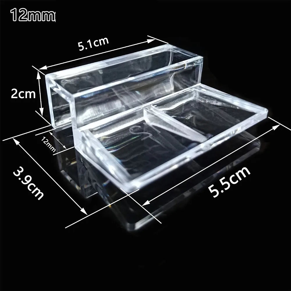 4pcs Clear Acrylic Rimless Aquarium Fish Tank Glass Cover Clip Support Holder 6/8/10/12mm Aquarium Cover Bracket Clip Universal