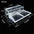 4pcs Clear Acrylic Rimless Aquarium Fish Tank Glass Cover Clip Support Holder 6/8/10/12mm Aquarium Cover Bracket Clip Universal