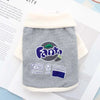 New Spring and Autumn Cat and Dog Pet Universal Cartoon Polo Shirt, Simple Clothes, Fruit Soda, Cute, Western Style, Comfortable