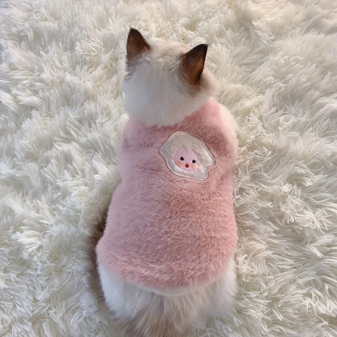 Cats Accessories Pets Warm Kittens Clothes for Winter Kitten Small Kitten Stuff Apparels Cooling Clothing Dog´s Sweater Vests - Play Paws Toys