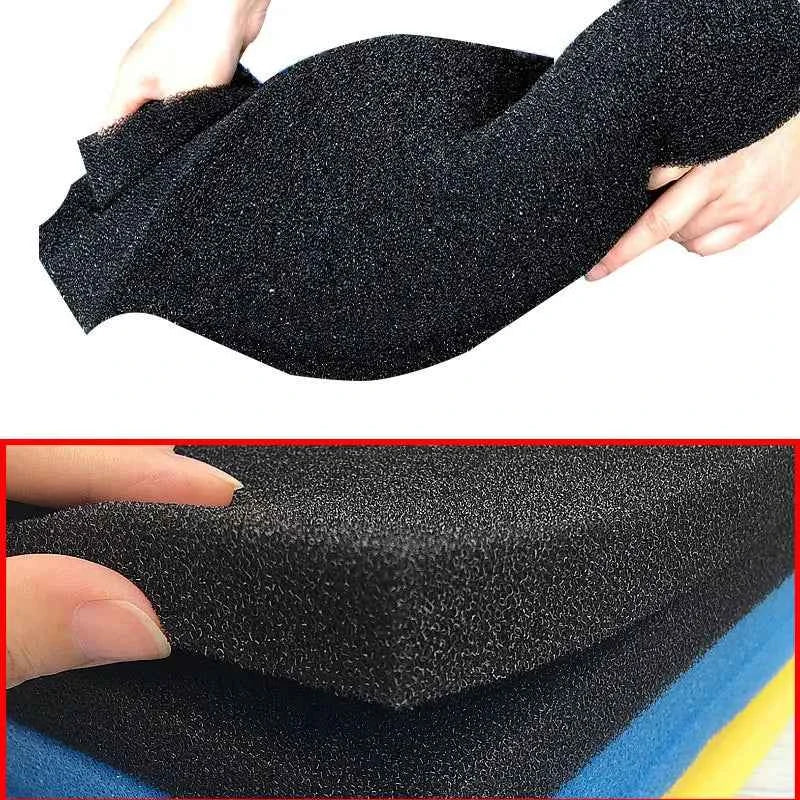 Aquarium Accessories Biochemical Cotton Filter Fish Tank Pond Foam Sponge Filter Black 15 25 35 50PPI Used For Aquariums