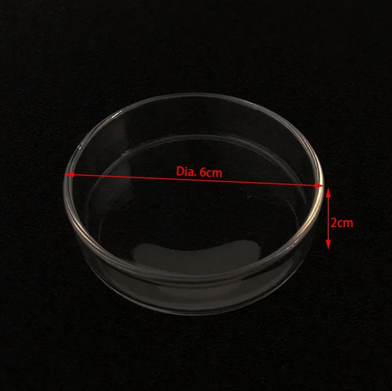 Glass Aquarium Feeder Tube Dish Transparent Fish Tank Shrimp Snail Food Feeder Bowl Aquarium Feeding Accessories Shrimp Feeding