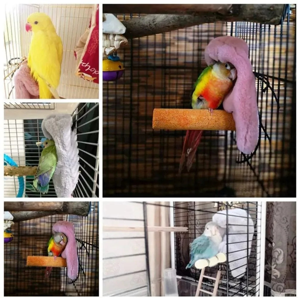 Parakeet Bed Windproof Bird Hammock Cotton Comfortable Bird Warm Tent Warm Accessories Small Pets Nest Winter