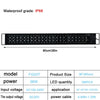75-90cm 24/7 Aquarium Full Spectrum Lighting LED Light Fish Tank Decoration Plant Growth Dimmer Lamp IP68 Waterproof 100V-240V