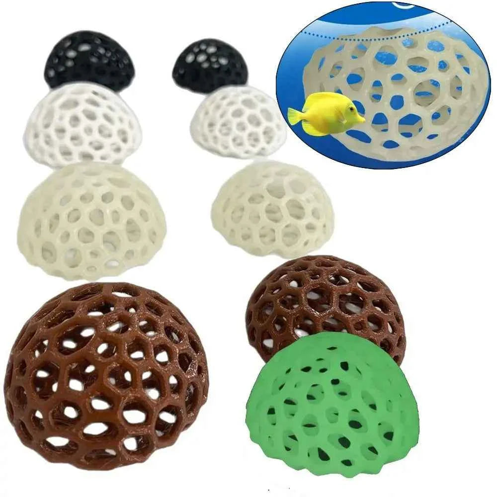 Plastic Shrimp Breeding Cave Hollow Aquarium Tunnel Shrimp Protectors Ornamental Habitat Hide Decoration Small Fish Cave
