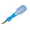 Practical Fish Scale Remover, Plastic Fruit and Vegetable Peeler, Descaling and Cleaning Scraper with Accessories, Folding Knife
