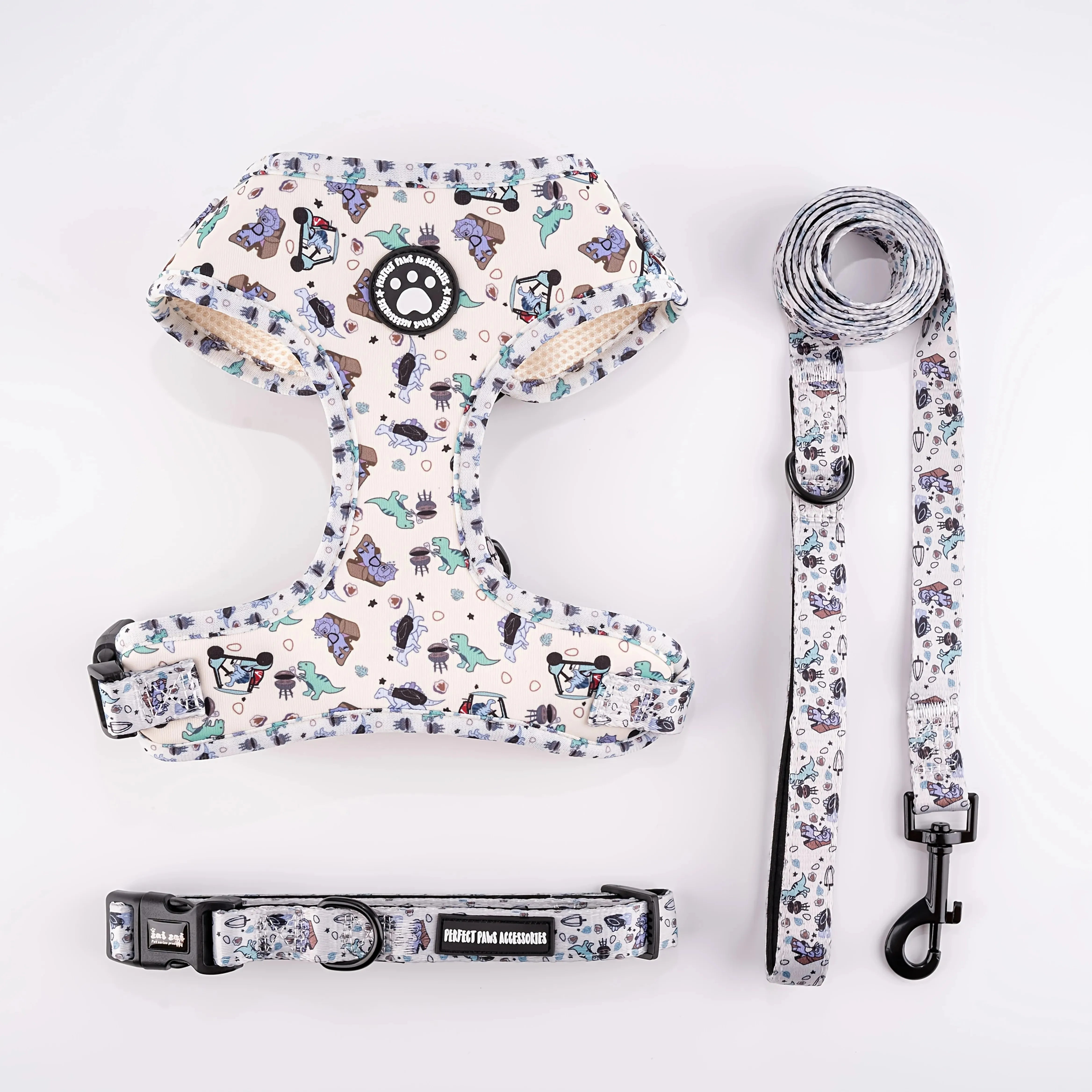 Harness for Cats Collar, Harness, Leash Accessories Pets Goods Kitten Pet Products Things Breast-band Supplies Kittens - Play Paws Toys