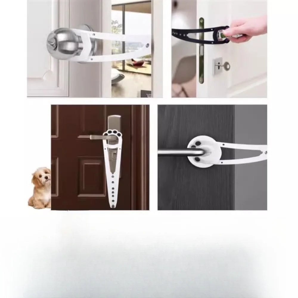 Pet fence entry and exit door ventilation cat entry and exit door gap artifact bedroom ventilation no need to drill holes - Play Paws Toys
