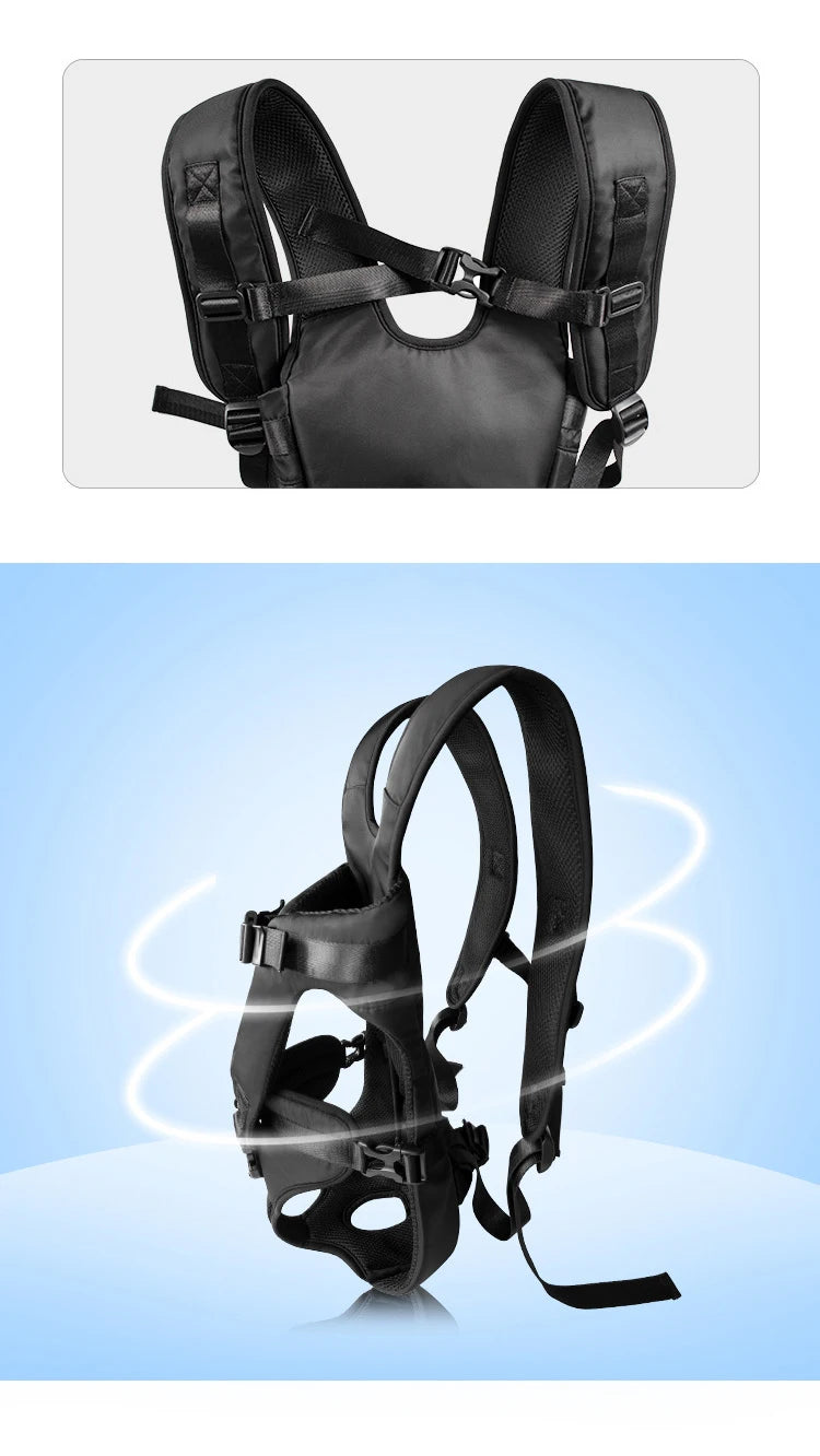 Pet Dog Carrier Bag Breathable Backpack For Dogs Cats Out Double Shoulder Portable Travel Backpack Outdoor Dog Cat Carrier Bag