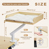 Cat Desk Bed, 360° Rotatable Cat Bed Stand for Indoor Cats, Adjustable Cat Basket, Cats Hammock for Table, Soft Cat Bed for Desk - Play Paws Toys