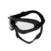 Pet Goggles Adjustable Anti UV Glare Windproof Sunglasses for Dogs Outdoor Hiking Running Beach All Breeds Eye Protection Black