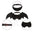 Creative Cute Pet Clothes Black Bat Wings Carrier Costume Cosplay Cat and Dog Party Pet Supplies Cosplay