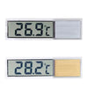 Aquarium Digital Wireless Thermometer Transparent LCD Display Temperature Gauge External Stick-on Electronic Water Thermometer