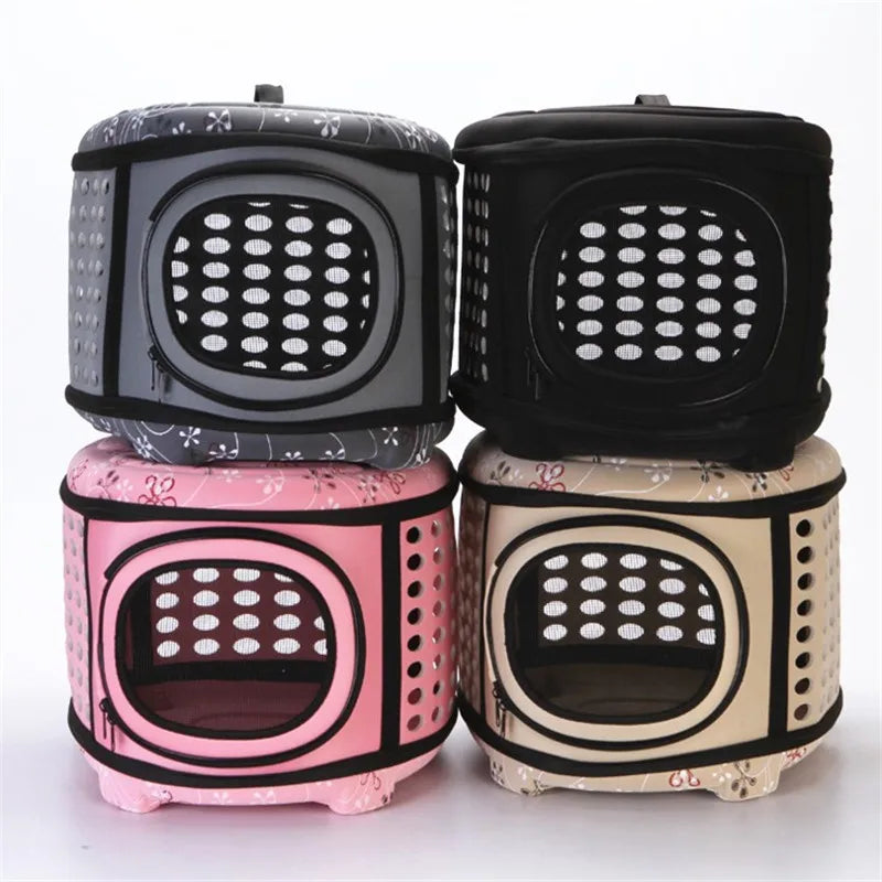 Cat Puppy Carrier Backpack Fashion Breathable 4 Colors Pet Single Shoulder Bags for Cats Small Dogs Outdoor Traveling Supplies - Play Paws Toys
