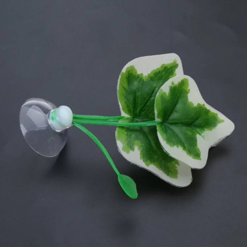 Fishtanks Decorations for Betta Fish Resting Bed Leaf Hammock Spawning Pad for Bettas Simulation Habitats AquaticPlant