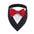 Sucado Wedding Tuxedo Suit Dog Bandana, Adjustable Pet Bib Triangle Bandana Scarf, Suitable for Wedding Engagement Birthday Part