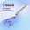 Fenice Left-handed Professional 7.0/7.5/8 inch JP440C Cutting Curved Fluffy Thinning Chunker Scissors Set Kit Pet Dog  Grooming