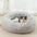 40-100cm Home Round Pet Bed for Large Dog Bed Super Soft Cat Bed Long Plush Dog House for Medium Dog House Winter Warm Sleeping