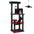 Cat Tree for Indoor Cats 5-Level Cat Tower for Large Cats with Large Hammock Sisal Covered Scratching Posts Cozy Condo Top Perch