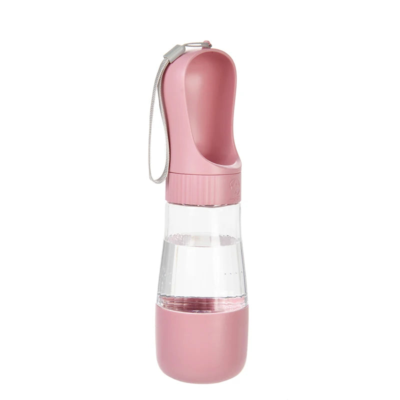 Portable Dog Water Bottle With Food Container Travel 2 in 1 Pet Water Dispenser For Small Large Dogs Cat Labrador Drinking Bowls