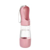 Portable Dog Water Bottle With Food Container Travel 2 in 1 Pet Water Dispenser For Small Large Dogs Cat Labrador Drinking Bowls